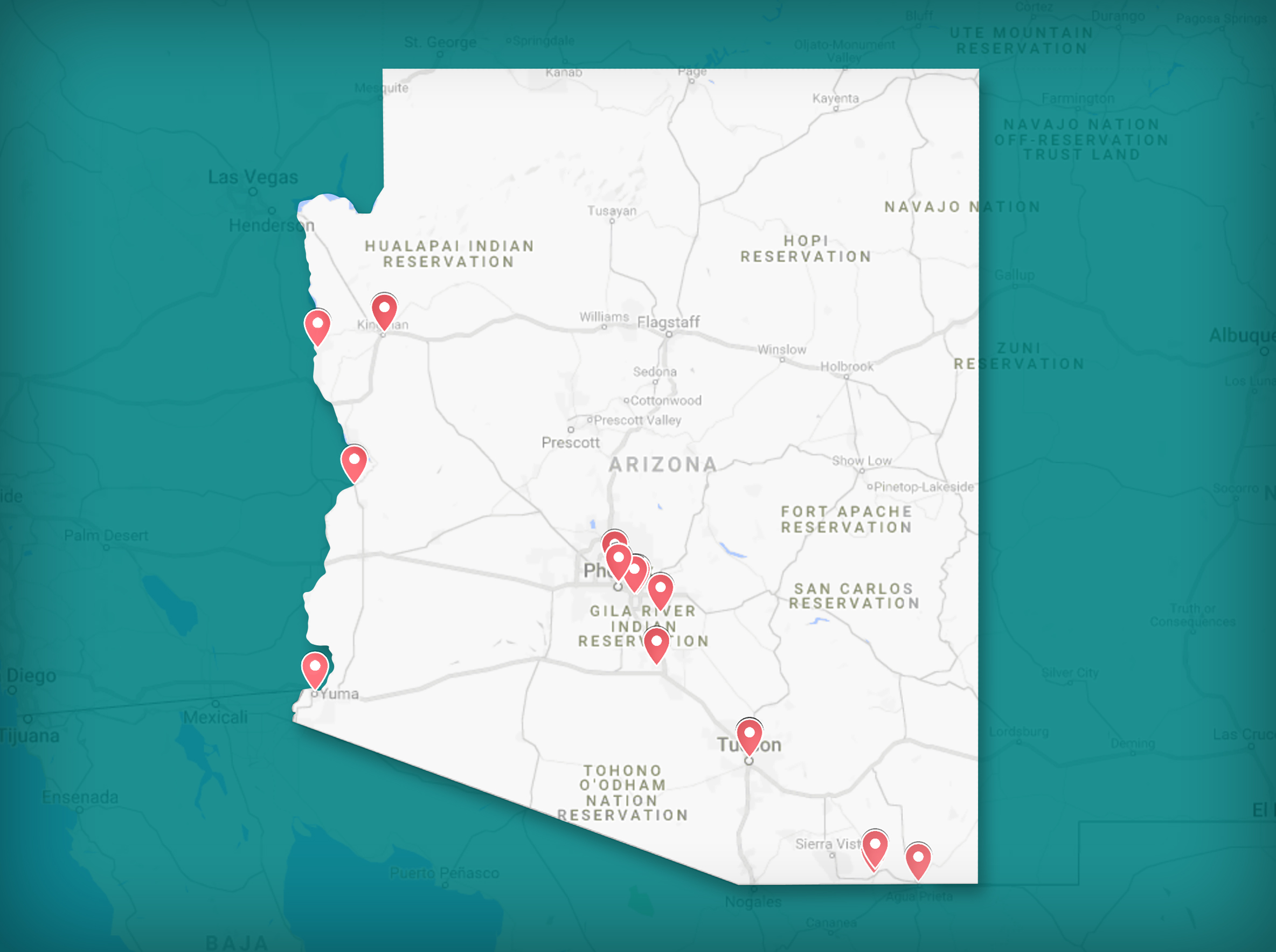 Behavioral Agencies Locations